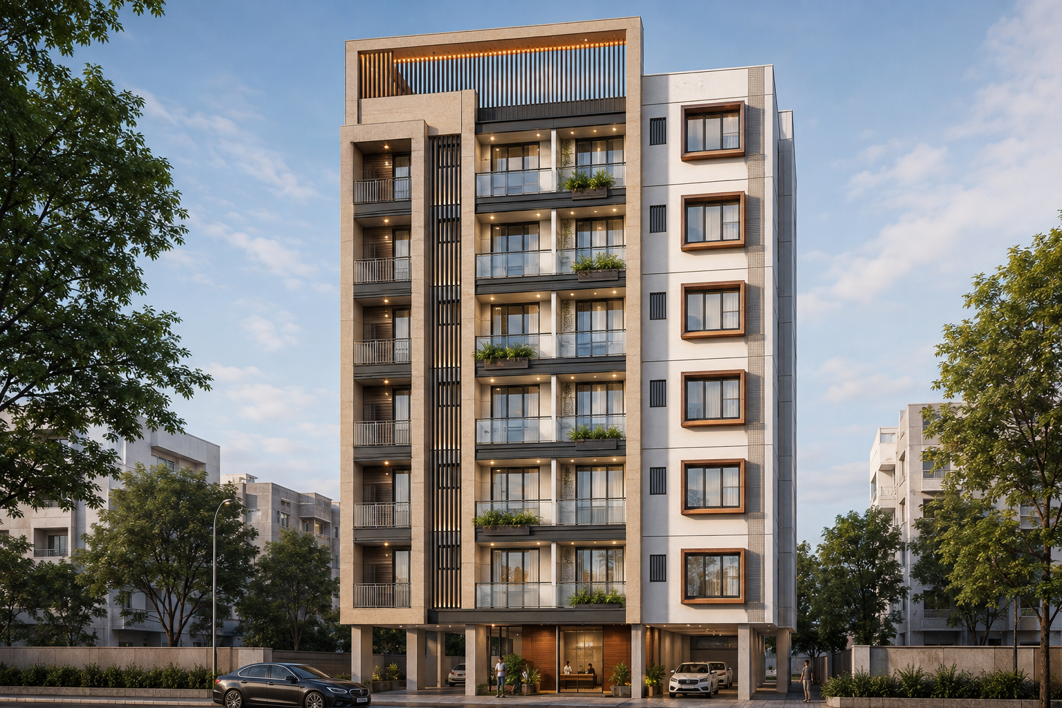 Contemporary Residential Development — Residential